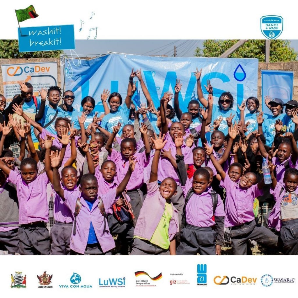 WATERPROOF PROJECT💧 ‘Dance4WASH Zambia’ KICK-OFF